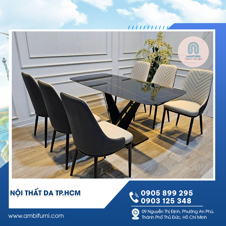 Nội thất da TPHCM – Sang trọng, đẳng cấp cùng Ambifurni Việt Nam